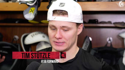 Tim Stützle Postgame Media vs NSH