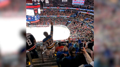 Blues Season Ticket Holders join road trip to D.C.