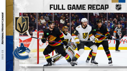 Recap: VGK 4, VAN 3