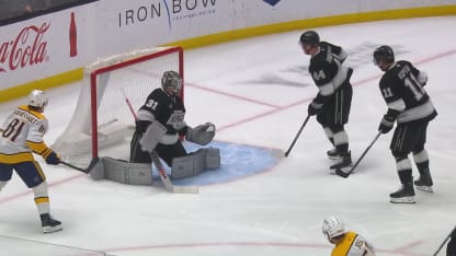 NSH@LAK: Josi marque un but contre Anton Forsberg