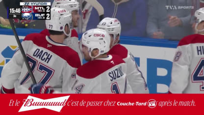 MTL@BUF: Caufield marque un but contre Alex Lyon