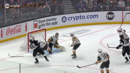 VGK@LAK: Fiala scores goal against Akira Schmid