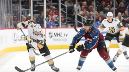 Colorado Avalanche Vegas Golden Knights Preseason Ian Cole