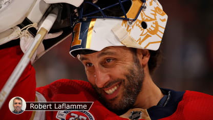 Roberto Luongo badge Laflamme