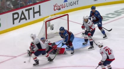 WSH@COL: Lindgren with a great save against Nathan MacKinnon
