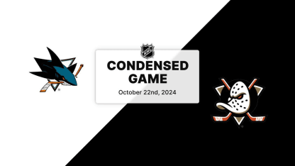 CG:Sharks at Ducks 10.22.24