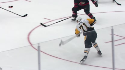 Malkin's shot deflects in for PPG