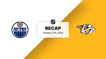 Oilers at Predators 10.17.24