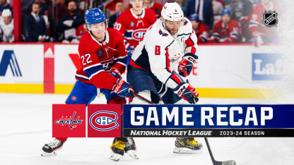 Washington Capitals Montreal Canadiens game recap February 17
