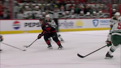 MIN@CAR: Blake scores goal against Filip Gustavsson