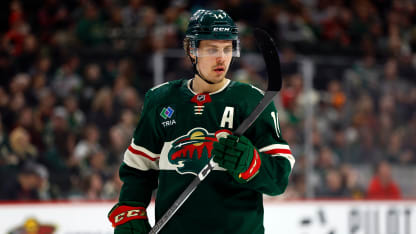 Minnesota Wild center Joel Eriksson Ek utgick mot Seattle Kraken