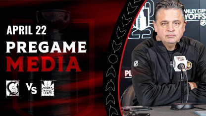 Travis Green Pregame Media vs TOR