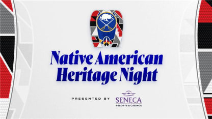 buffalo sabres native american heritage night 2025 details