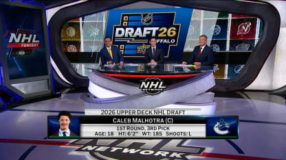 NHL Tonight: Malhotra gets taken third overall