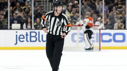 NHL referee Mitch Dunning