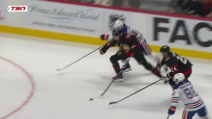 EDM@OTT: Cozens scores PPG against Stuart Skinner