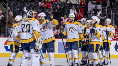 Preds Score Five in Third Period, Come Back to Beat Red Wings - 2025_11_26