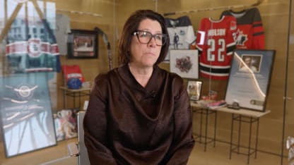 Hommage d'avant-match à Sauvageau et Gagnon