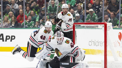 GALLERY: Blackhawks at Stars - Nov 7, 2024