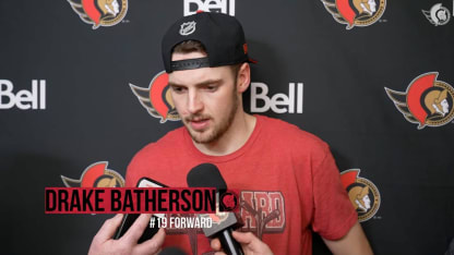 Drake Batherson Postgame Media vs STL