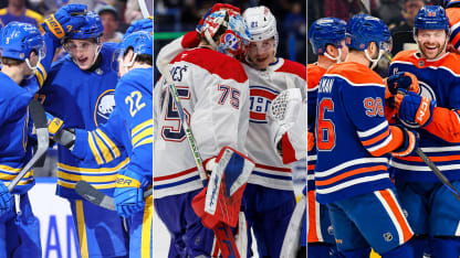es roundup sabres canadiens oilers