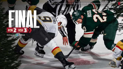 Vegas Golden Knights Minnesota Wild game recap December 15