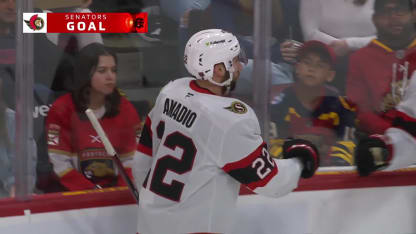 OTT@FLA: Amadio scores goal against Daniil Tarasov