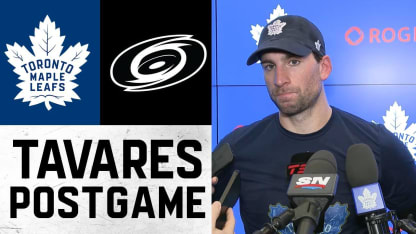 John Tavares | Post Game vs Carolina Hurricane