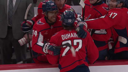 CGY@WSH: Frank scores empty-net goal