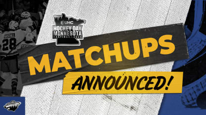 MINNESOTA WILD ANNOUNCES DATE AND MATCH-UPS FOR 20TH ANNUAL “HOCKEY DAY MINNESOTA” 071825