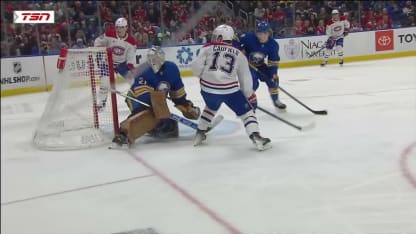 MTL@BUF: Caufield scores PPG against Devon Levi