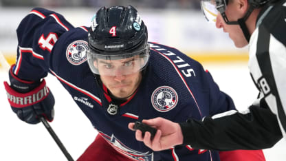 cole sillinger looking ahead after signing contract with blue jackets