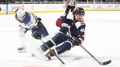 Samuel Girard St. Louis Blues 2021 April 2