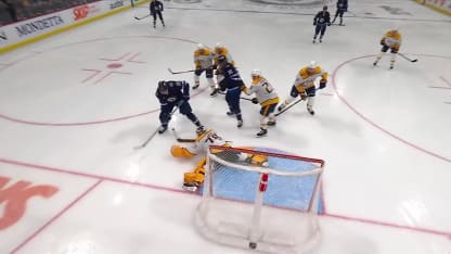 NSH@WPG: Saros with a great save against Gabriel Vilardi