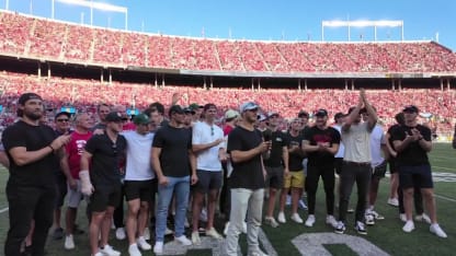 Blue Jackets visit Ohio Stadium