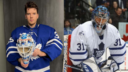 Maple Leafs : Samsonov rend hommage à Curtis Joseph avec son masque