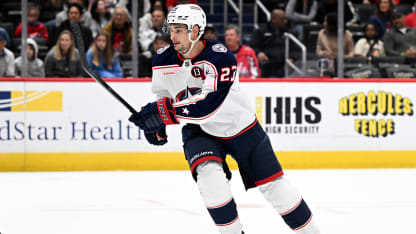 Blue Jackets : Monahan blessé au haut du corps