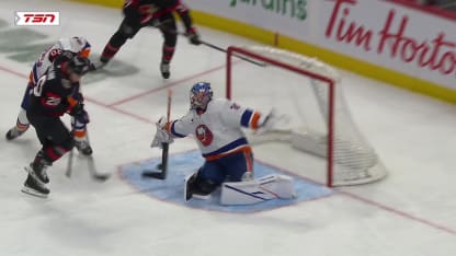 NYI@OTT: Foegele scores goal against Ilya Sorokin