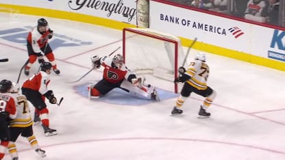 BOS@PHI: McAvoy scores goal against Dan Vladar