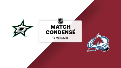 Match condensé : DAL @ COL 16/03/25