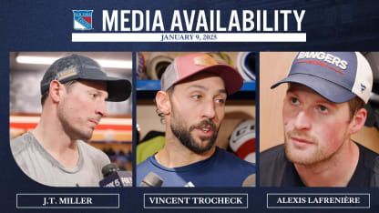 Practice: Miller, Trocheck and Lafrenière