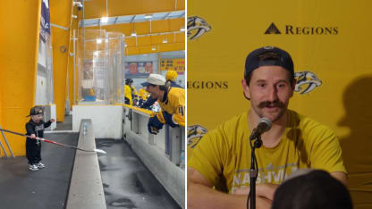 Filip Forsberg opens up about Brady Martin bond with son 