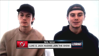 Hughes brothers join NHL Now