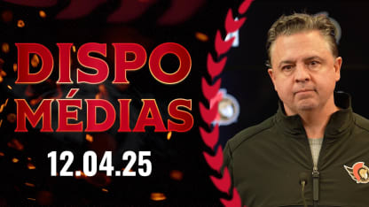 Travis Green dispo média avant le match contre NYR