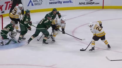 Steeves puts Bruins on the board