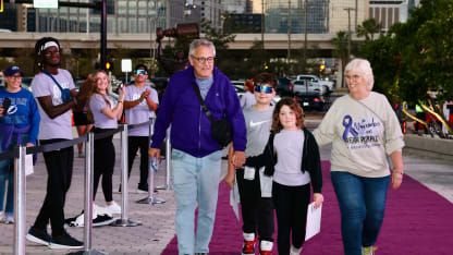 purple carpet walk inline