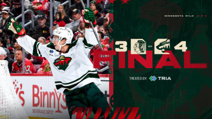 Minnesota Wild Chicago Blackhawks game recap November 26, 2025