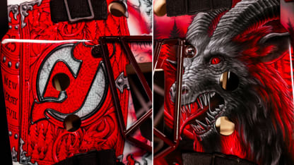 Markstrom Devils mask split