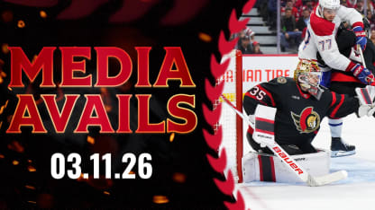 Linus Ullmark Postgame Media vs MTL