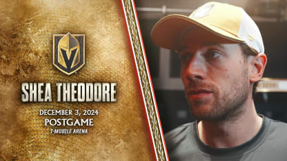 Shea Theodore Postgame 12/3